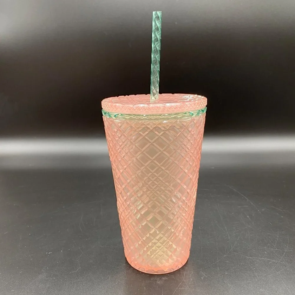 Starbucks Pink Pearl Jeweled 16oz Tumbler